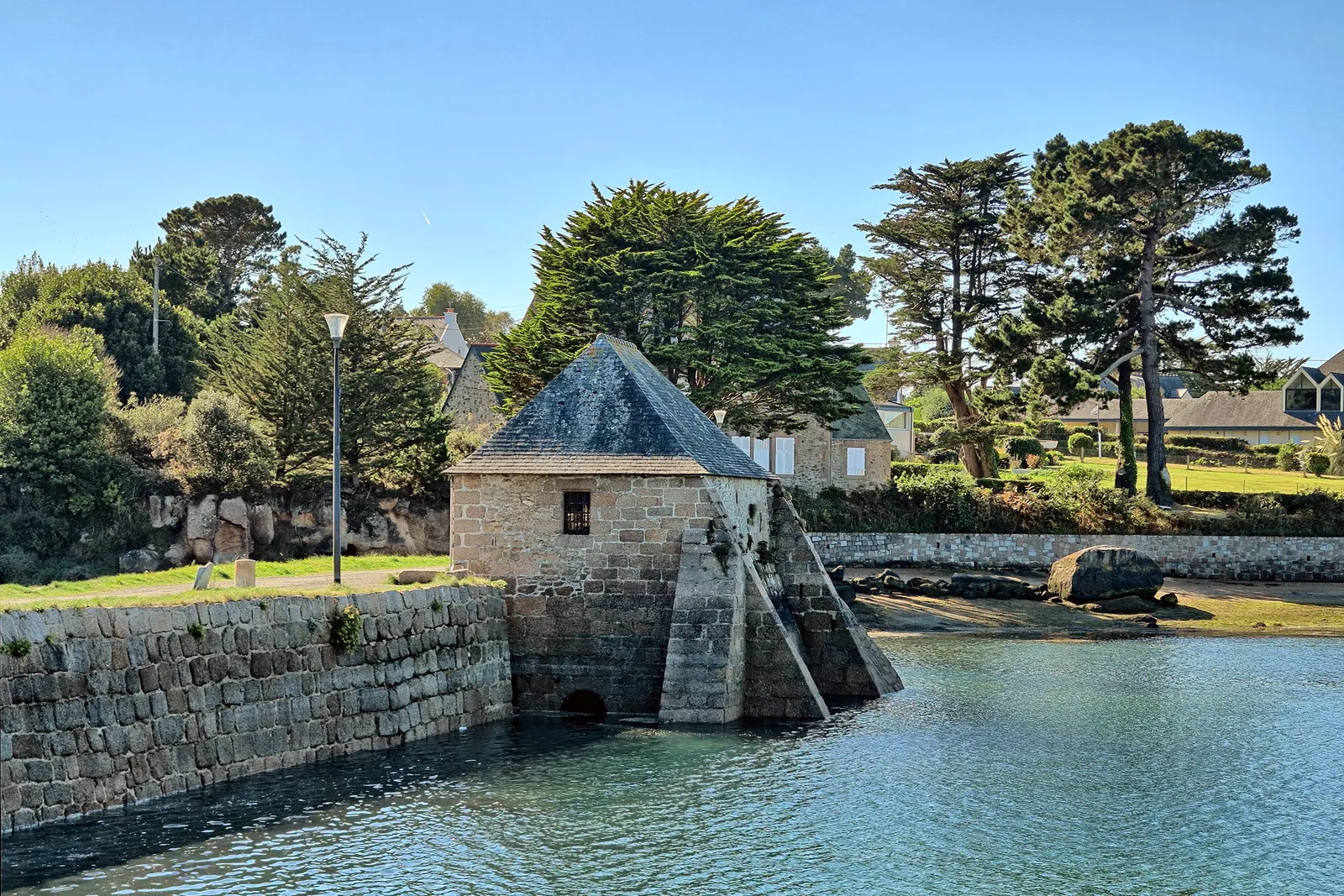 The tidal mill at Ploumanac’h, Brittany